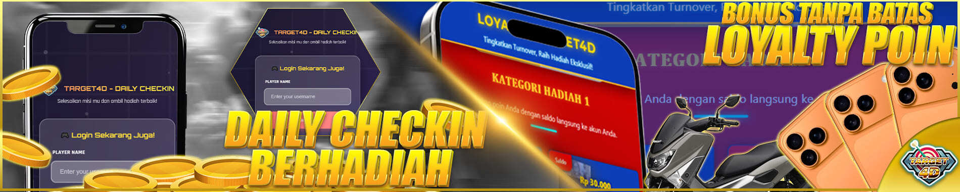 DAILY CHECKIN LOYALTY POIN